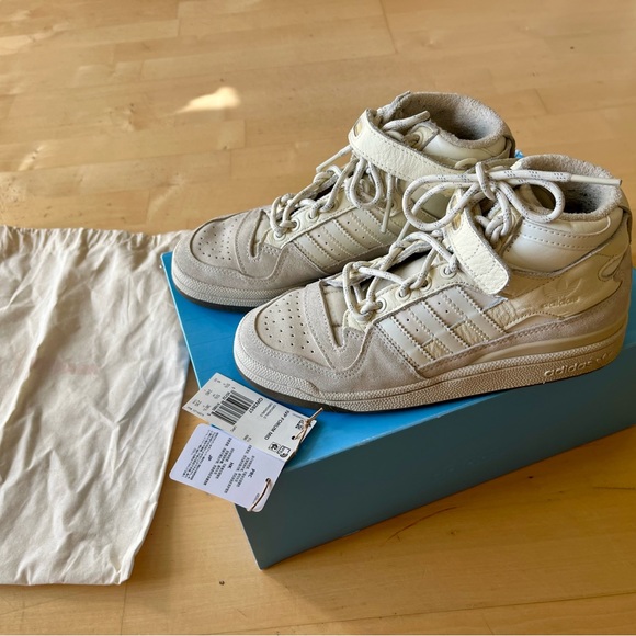 Ivy Park x Forum Mid 'Icy Park - Cream White' EU size 38 2/3. - Picture 3 of 11